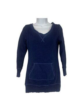 Old Navy Womens Blue Long Sleeve Pullover Sweatshirt XS Casual Style